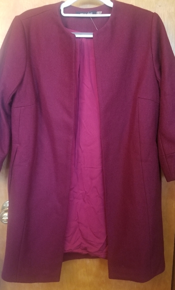 Open Collarless Jacket - Picture 2 of 3